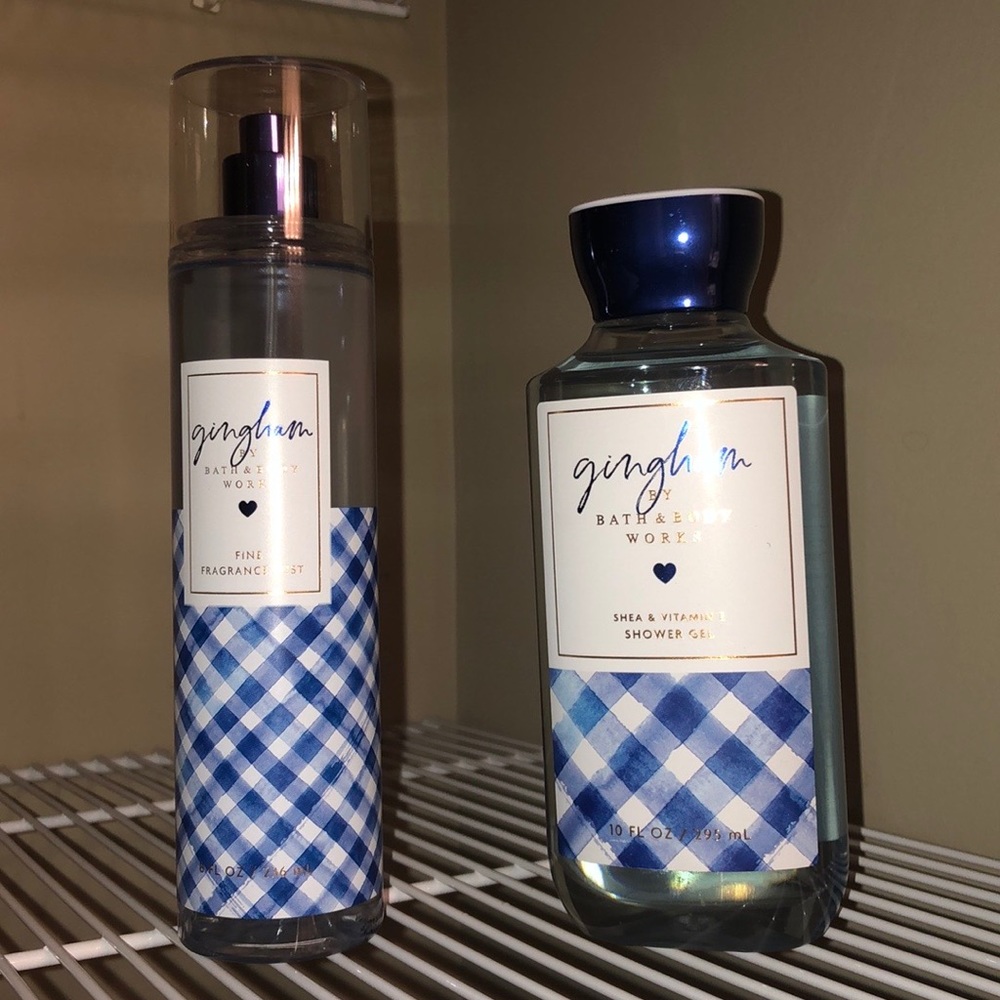 Bath & Body Works Gingham